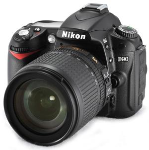 Nikon D90 digital SLR camera